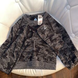 Gymshark Camouflage Crop Top